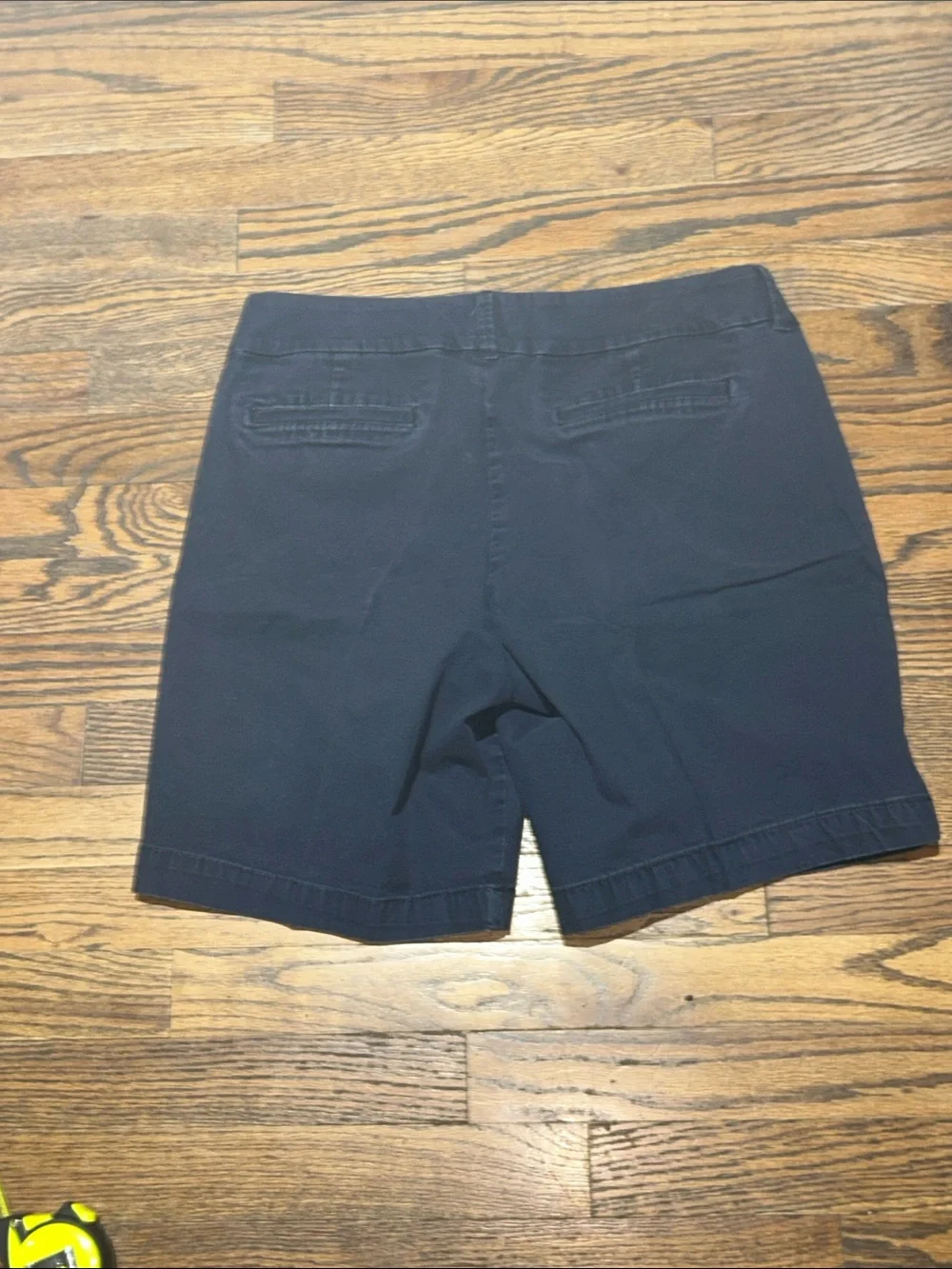 J. Crew Dark Blue Cotton Chino Bermuda Shorts